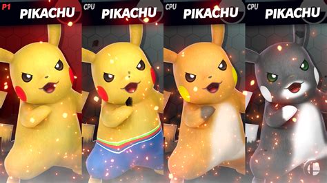 Pokken Pikachu Super Smash Bros Ultimate Mods