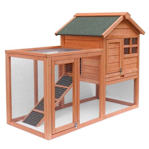 Merax Wooden Rabbit Cage & Reviews | Wayfair