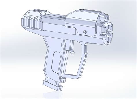 Halo 3 M6g Magnum Build