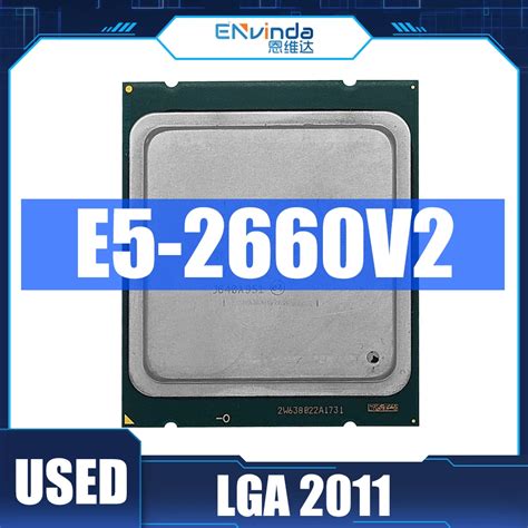 Intel xeon usado processador e5 2660 v2 cpu 2.2g lga 2011 sr1ab dez ...