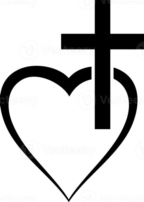 Croix Et Coeur Illustration Png 8513895 Png