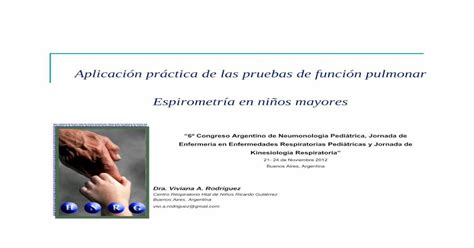 Aplicaci N Pr Ctica De Las Pruebas De Funci N Pulmonar