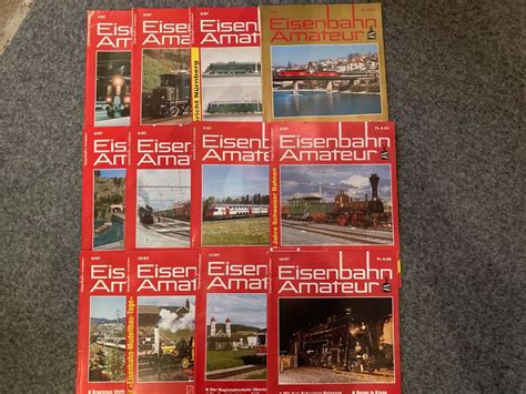 Eisenbahn Amateur kompletter Jahrgang Gebraucht in Interlaken für CHF mit Lieferung