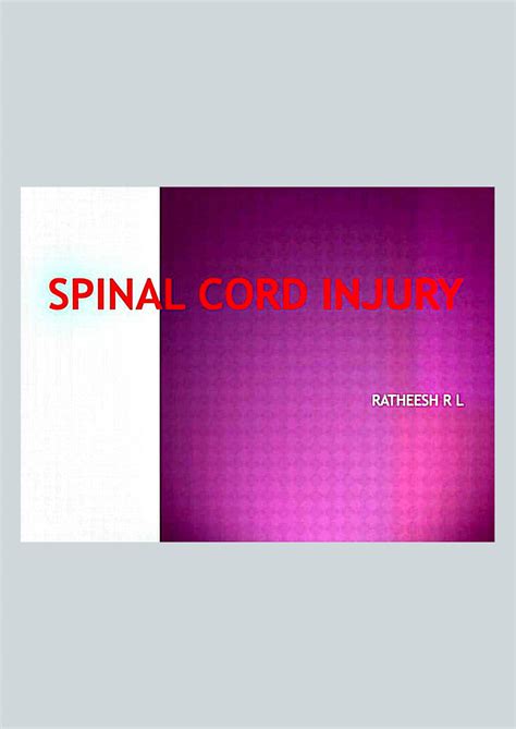 Spinal Cord Injury Symptoms Causes And Treatments