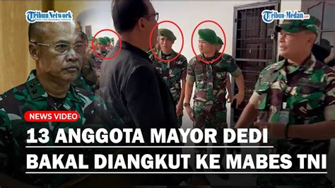 NASIB SIAL 13 Oknum TNI Anggota Mayor Dedi Yang Geruduk Polrestabes