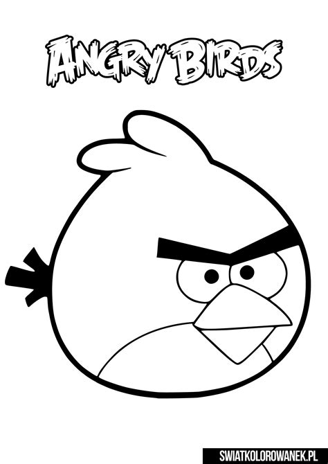 Angry Birds Kolorowanki Do Druku Kolorowanki Do Druku E Kolorowanki