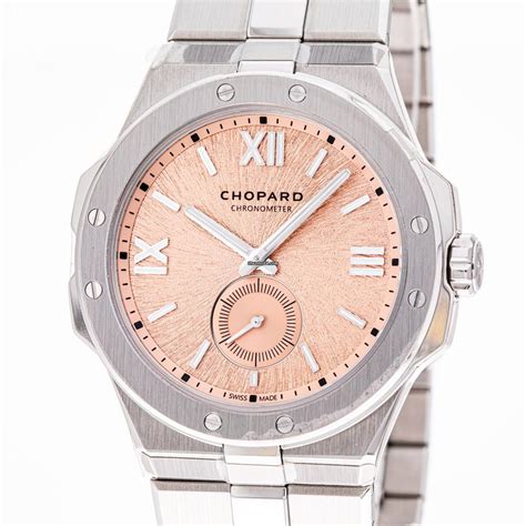 Chopard Alpine Eagle Xps Salmon Dial Ultra Thin New For S