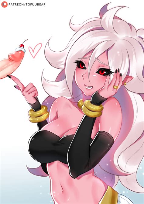 Majin Android 21 By Tofuubear Hentai Foundry
