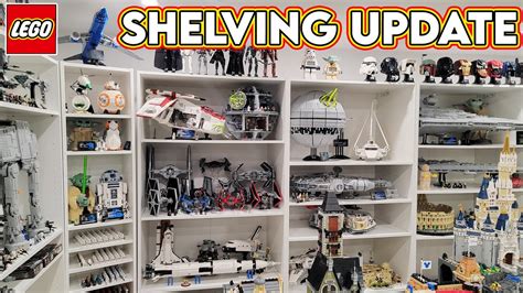 Full Lego Room Shelving Update New Star Wars Ucs Displays And More