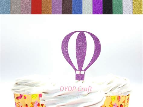 Hot Air Balloon Cupcake Toppers