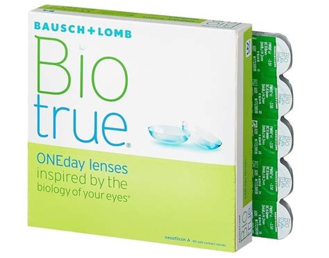 Контактные линзы: Biotrue one day lenses (90 линз)