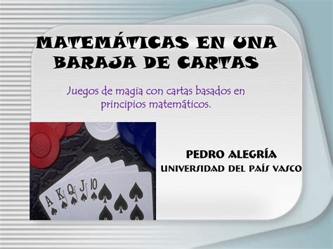 Pdf Matem Ticas En Una Baraja De Cartas Matem Ticas En Una Baraja