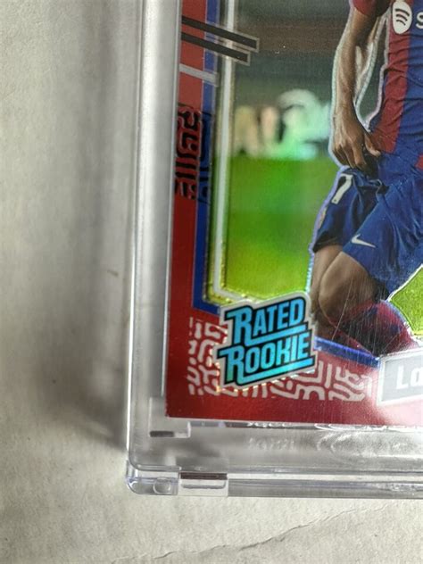 Panini Donruss Optic Fifa Lamine Yamal Rated Rookie Red Prizm