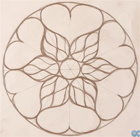 How To Draw A Stained Glass Window Art Blobs