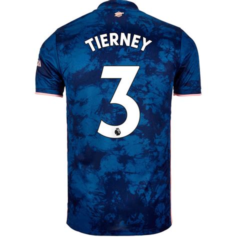 2020/21 adidas Kieran Tierney Arsenal 3rd Jersey - SoccerPro