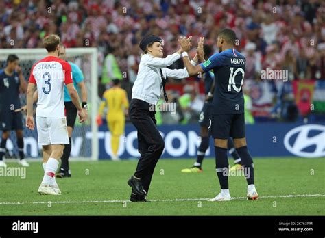 Fifa World Cup Russia Final Football Match France Versus Croatia Pictured A Pussy Riot