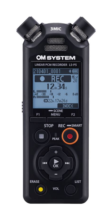 Olympus OM System LS P5 Recorder With Bluetooth Pacific Transcription