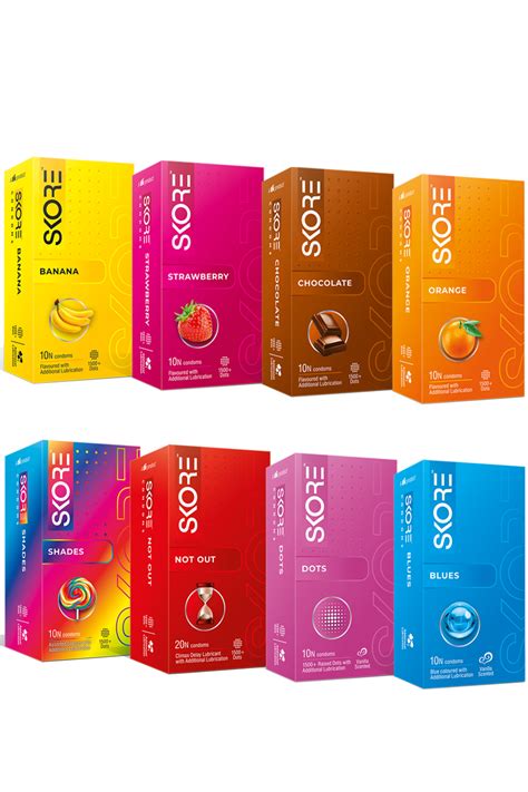 Skore Adventure Condom Pack For Mens In 8 Different Flavoured | Skore ...