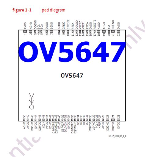 OV5647 PDF - Color CMOS QSXGA (5 M, Pixel) Image Sensor