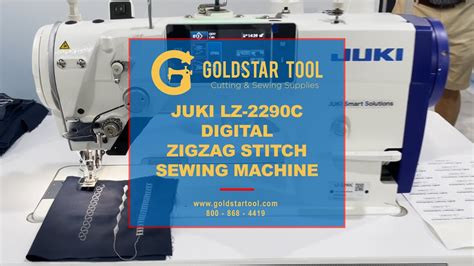 Trade Show Juki LZ 2290C Digital Zigzag Stitch Sewing Machine