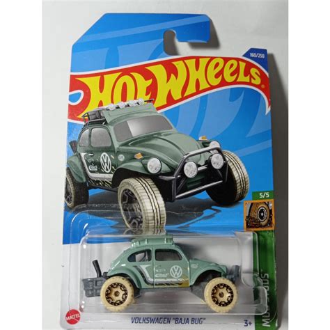 Volkswagen Baja Bug VW Fusca Hot Wheels Shopee Brasil