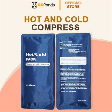Gopanda Reusable Hot And Cold Compress Microwaveable Nylon Gel Pack Shopee Philippines