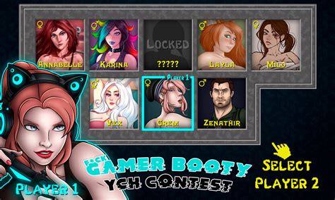 Gamer Booty Art Contest Poll By Hersheys Hentai Foundry