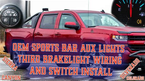 Wiring The Sportsbar Third Brake Light And Baja Designs Lights To The