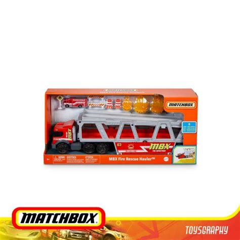 Promo Matchbox Mbx Fire Rescue Hauler Hot Wheels Mega Truck Hotwheels Diskon Di Seller Play