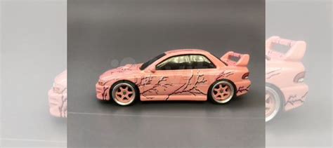 Subaru Impreza B STI Pink Hot Wheels Custom купить в Санкт Петербурге Хобби и отдых Авито