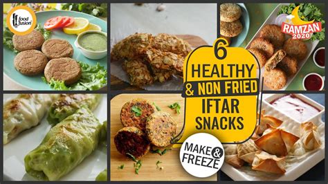 6 Healthy And Non Fried Iftar Snacks By Food Fusion Ramzan Special