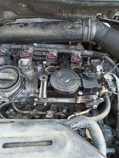 Замена маслоотделителя — Skoda Octavia A5 Mk2, 1,8 л, 2012 года ...