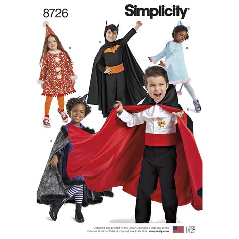 kids costume patterns 7