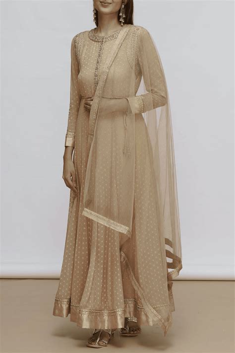 Alia Bhatts Nude Manish Malhotra Anarkali Came With A Sexy Open Back Vogue India