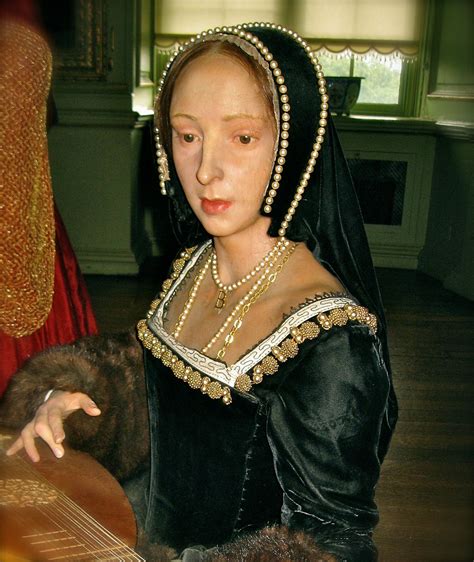 Anne Boleyn Waxwork Warwick Castle Warwickshire June 2011 Anne