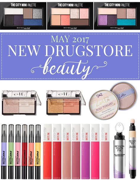 New Drugstore Makeup And Beauty May 2017 Slashed Beauty
