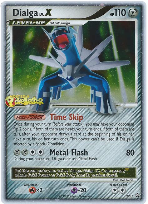 Dialga LV X 17 DP Black Star Promos Pokémon karty