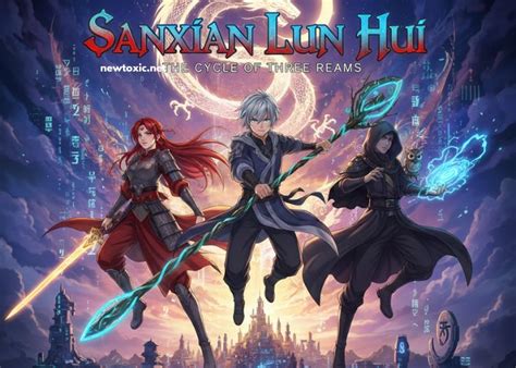 epic fantasy journey  rebirth  sanxian lun hui anime world