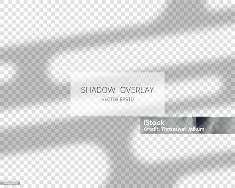 Естественные Тени От Окна Изолированы На Прозрачном Фоне — стоковая ...