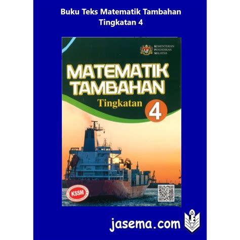 Buku Teks Add Math Tingkatan 4 Kssm ♥buku Teks Matematik Tambahan