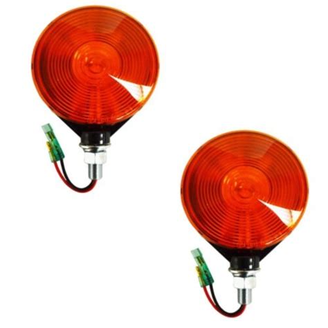 2X Hazard Light Assembly 3C081 75870 Fits Kubota Tractor M5040 M6040