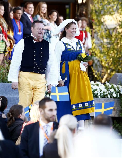 Vid O La Princesse Madeleine De Su De Enceinte De Mois Skansen