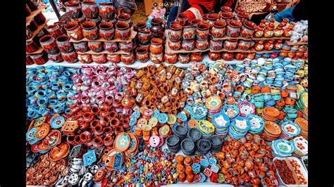 Tianguis Artesanal De Domingo De Ramos Uruapan Michoac N Youtube