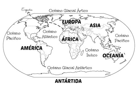 Mapa Mundi Para Colorir Artofit