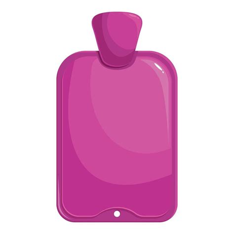 Pink Hot Water Bottle Relieving Pain And Providing Warmth Vector Art At Vecteezy