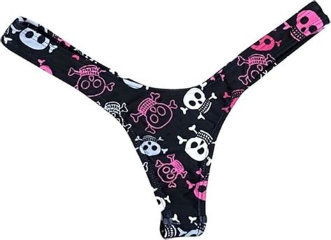 Riou Damen Tanga Bikinihose Sexy Brazilian Bikini Slip String Badehose Amazon De Fashion