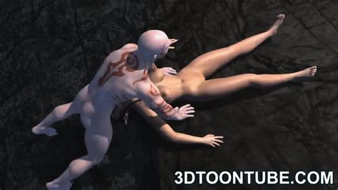 Busty 3D Cartoon Babe Sucks Cock And Gets Fucked