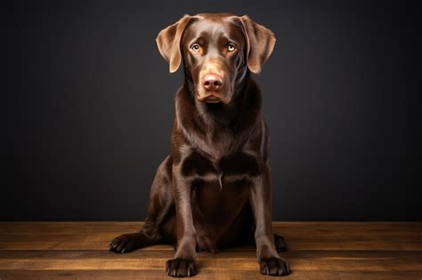 Premium Photo Furry Friend Captivating Labrador Retriever Closeup