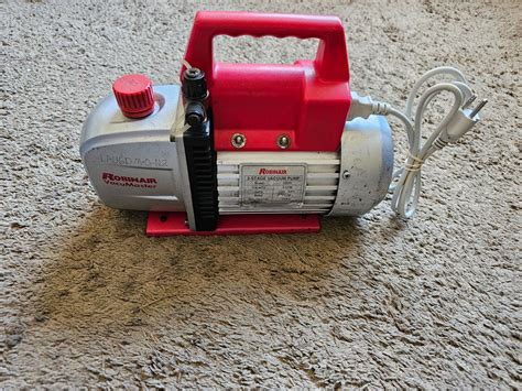 Robinair 15500 VacuMaster Economy 5CFM 2 Stage Vacuum Pump Pneumatic