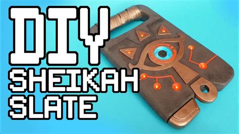 The Legend Of Zelda Breath Of The Wildsheikah Slate Diy Tutorial